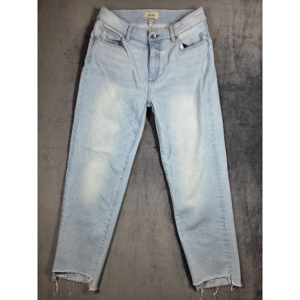DL1961 Jeans Womens Size 29 Light Blue Mara Straight Mid Rise Instasculpt Ankle